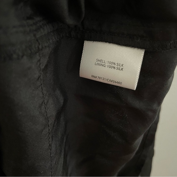 Eileen Fisher Silk Tiered Ruffle Dress - Picture 5 of 6